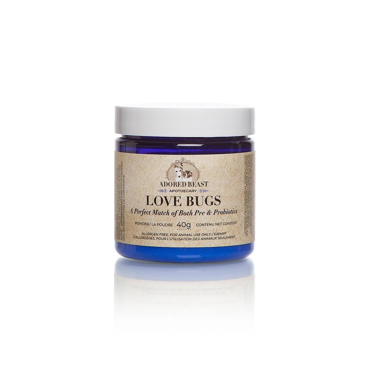 Adored Beast - Love Bugs (Pre & Probiotics For Dogs & Cats)